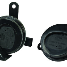 Hella 12V Twin Trumpet Horn Kit with Bracket - Toyota