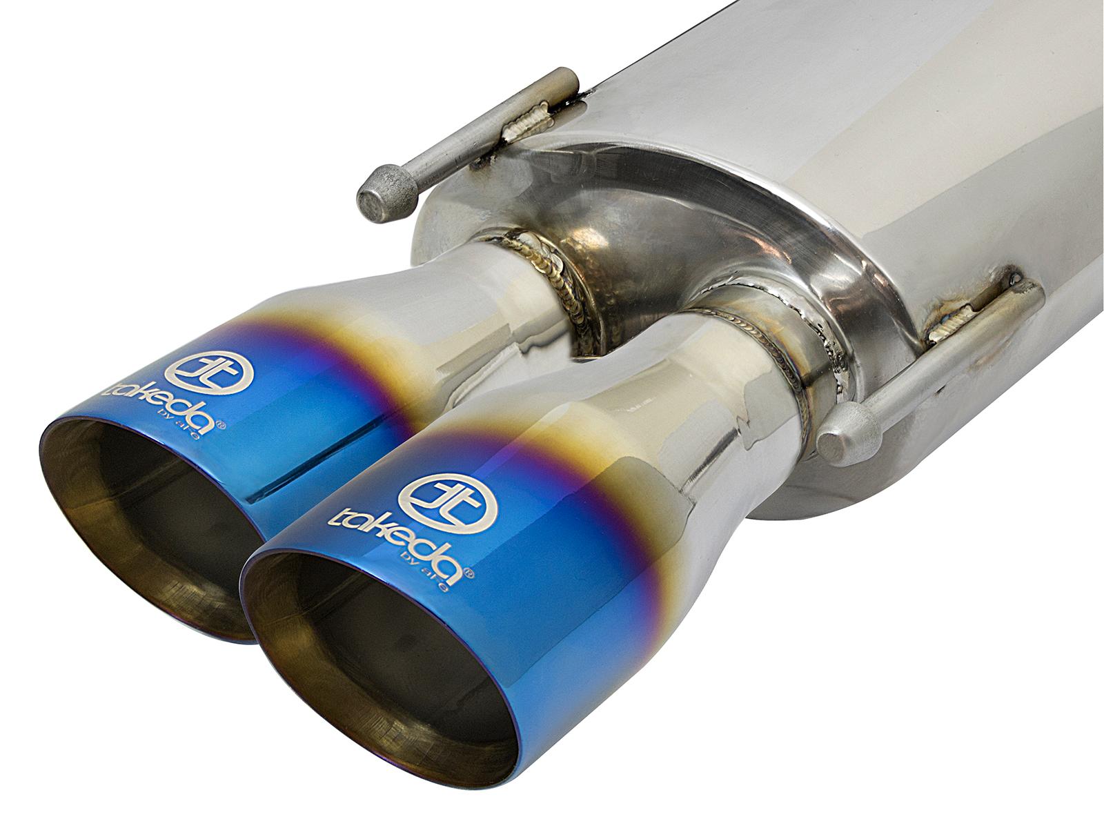 AFE Axle-Back Exhaust System (2018-2019 Lexus RC 300 L4-2.0L (t)) - 49-36037-L