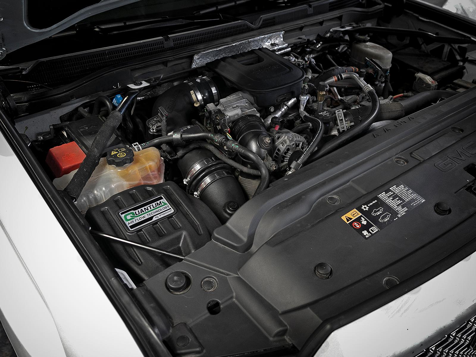 AFE QUANTUM Cold Air Intake System w/ Pro 5R Media (2011-2016 Silverado 2500 HD, Silverado 3500 HD, Sierra 2500 HD, Sierra 3500 HD) - 53-10006R