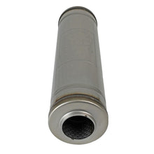 AFE MACH Force-Xp 304 Stainless Steel Muffler (2-1/2 IN ID Center/Center x 5 IN Dia. x 18 IN L - Round Body) - 49M30048
