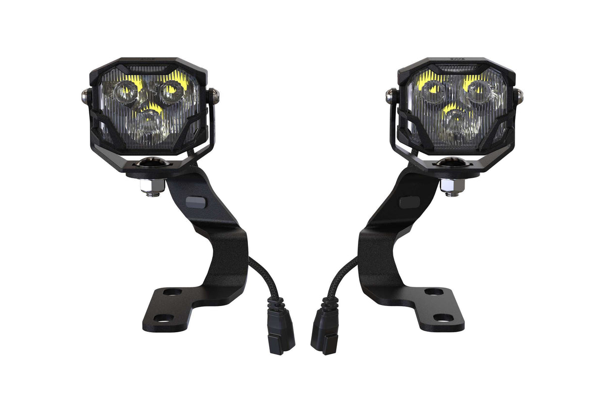Morimoto 4Banger A-Pillar Brackets: Lexus GX (02-09) - BAF042