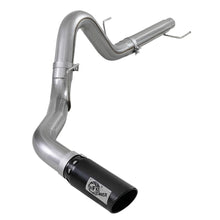 AFE Large Bore-HD 4 IN 409 Stainless Steel DPF-Back Exhaust System w/ Black Tip Ford F-150 2021 V6-3.0L (td) - 49-43143-B
