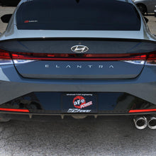 AFE Takeda 3 IN 304 Stainless Steel Axle-Back Exhaust w/ Polished Tips (2021-2025 Elantra N Line) - 49-37045-P