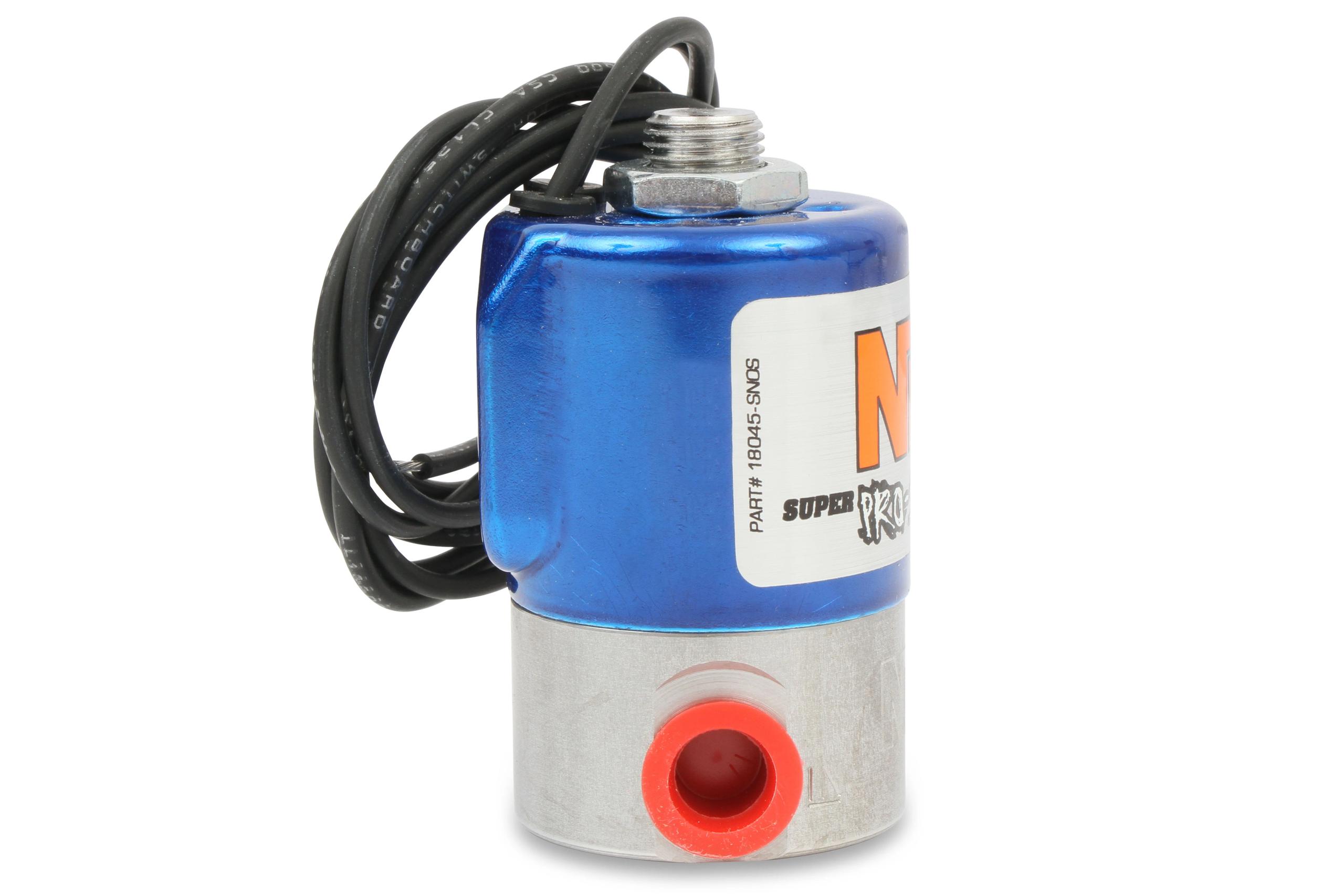 NOS  Nitrous Solenoid - Blue. - 18045NOS