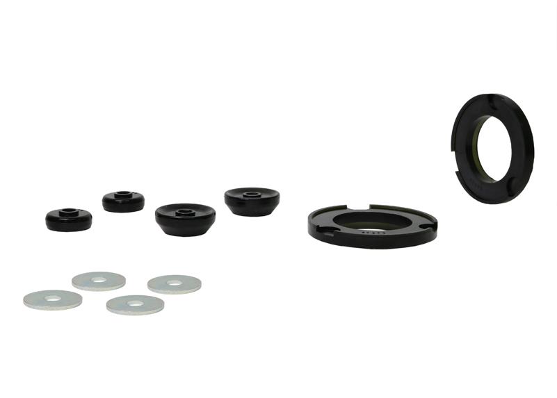 Whiteline Performance Strut Mount Bushing Includes Top Spring Pad Whiteline (2003-2016 4Runner, FJ Cruiser) - W44106