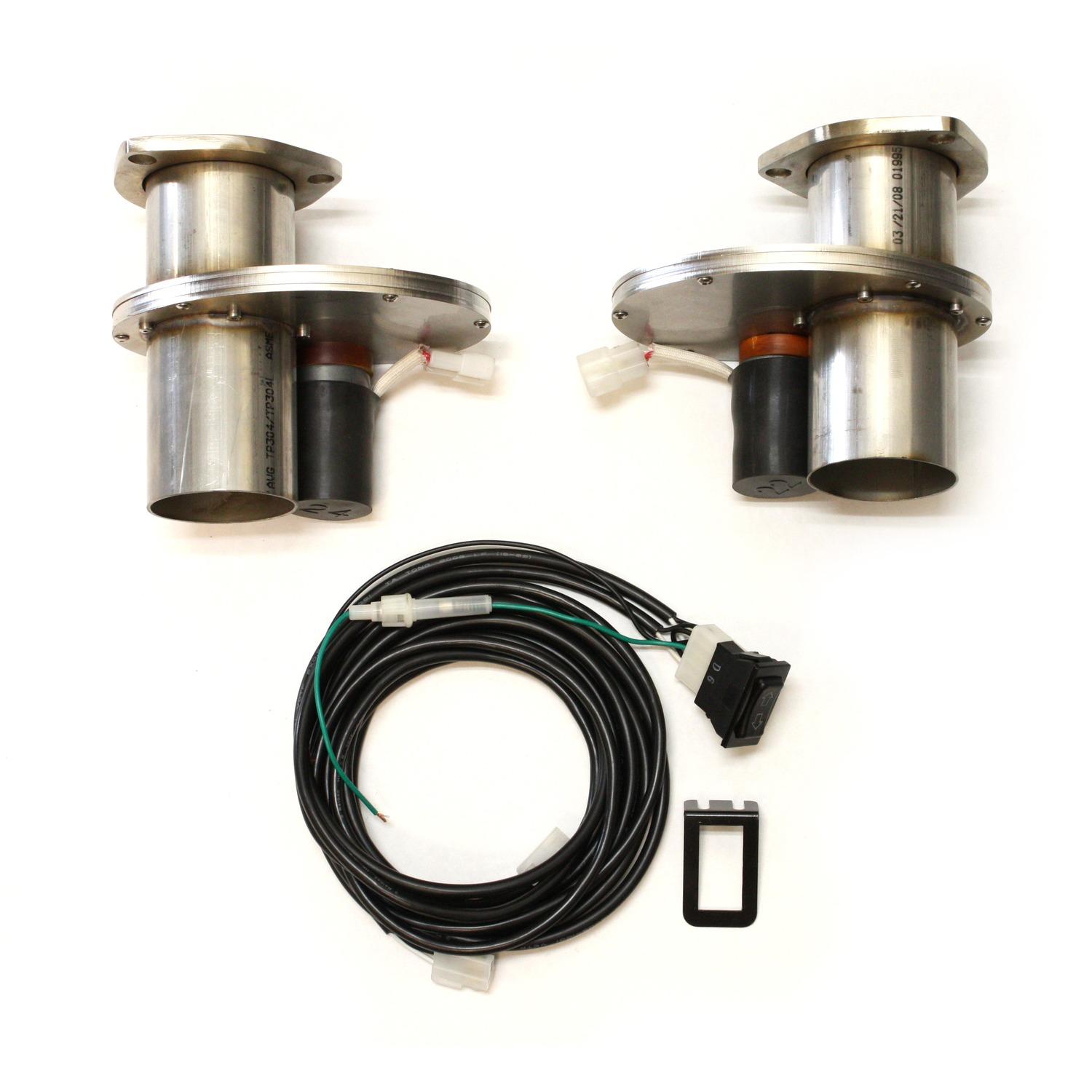 Doug's Headers DEC250A Electric Cut-Out 2 1/2" Pair - DEC250A