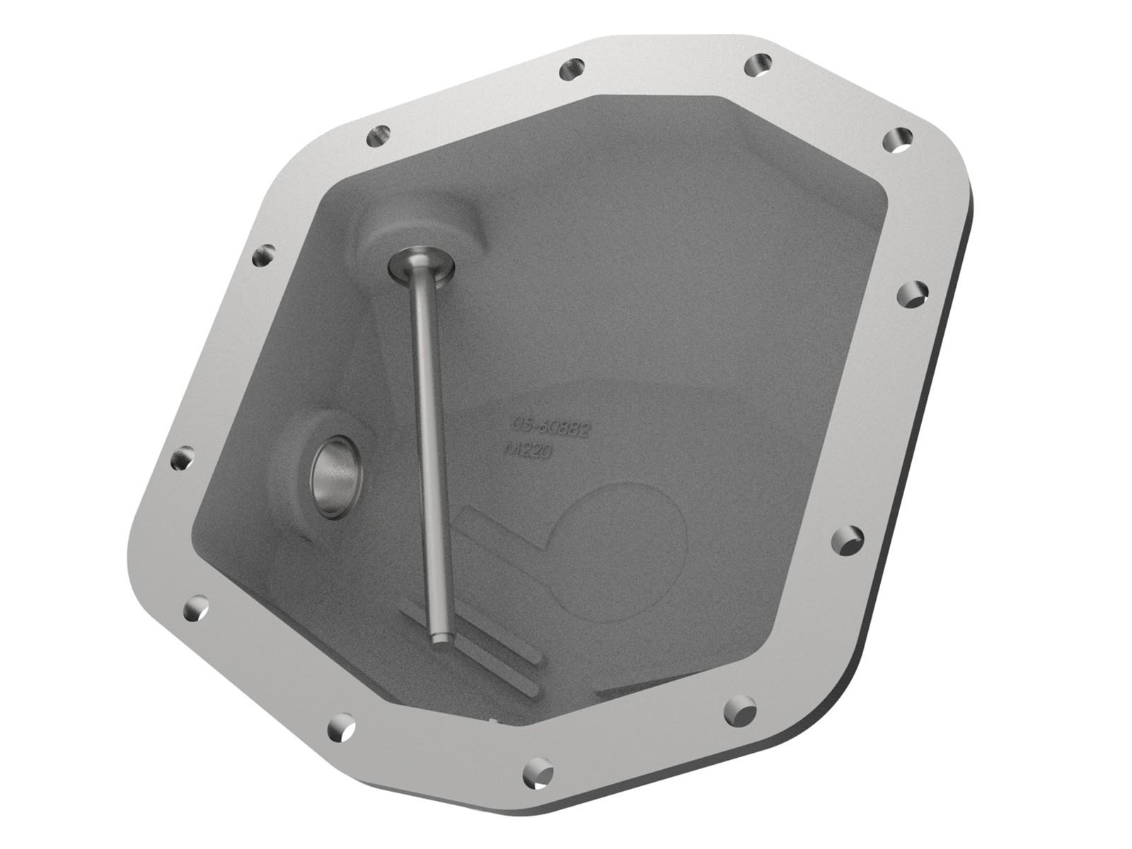 AFE 46-71290B Pro Series Rear Differential Cover Black w/ Machined Fins (2021+ Ford Bronco L4-2.3L (t) / V6-2.7L (tt) Dana M220)