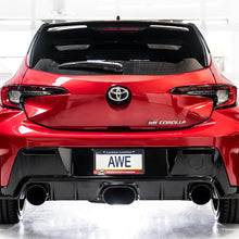 AWE Track Edition Exhaust for GR Corolla - Diamond Black Tips - 3020-53472