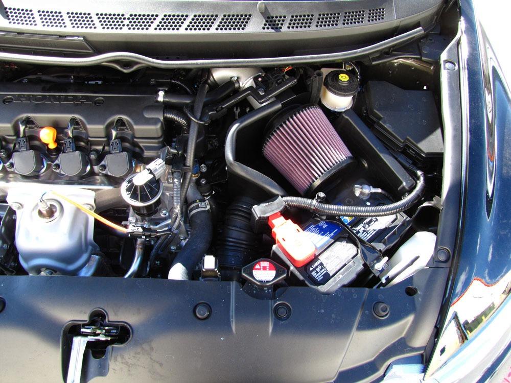 K and N Filters Performance Air Intake System (2006-2011 Honda Civic) - 69-1013TS