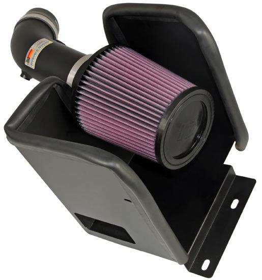 K and N Filters Performance Air Intake System - 69-2543TTK
