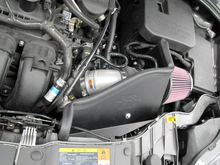 K and N Filters Performance Air Intake System (2012-2018 Ford Focus) - 69-3517TS