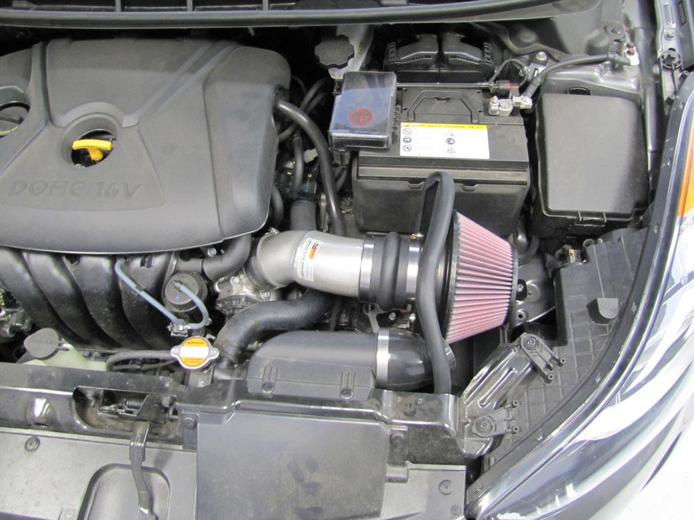 K and N Filters Performance Air Intake System (2011-2013 Elantra, Elantra GT, Elantra Coupe) - 69-5303TS