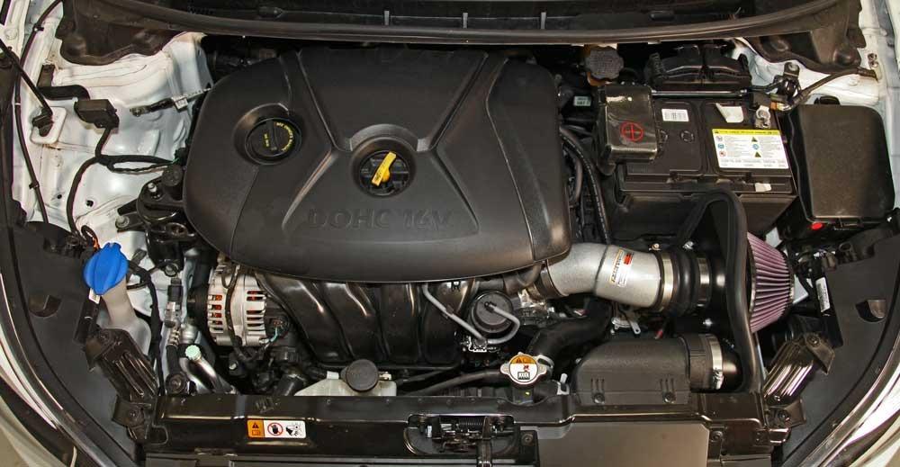 K and N Filters Performance Air Intake System (2014-2017 Elantra Coupe, Elantra GT, Elantra) - 69-5315TS