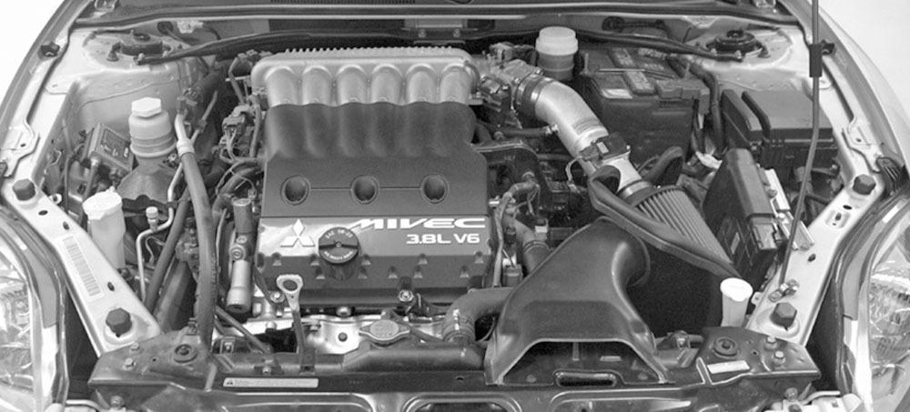 K and N Filters Performance Air Intake System (2006-2011 Eclipse) - 69-6502TR