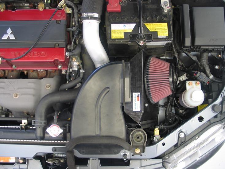K and N Filters Performance Air Intake System (2006 Lancer) - 69-6545T