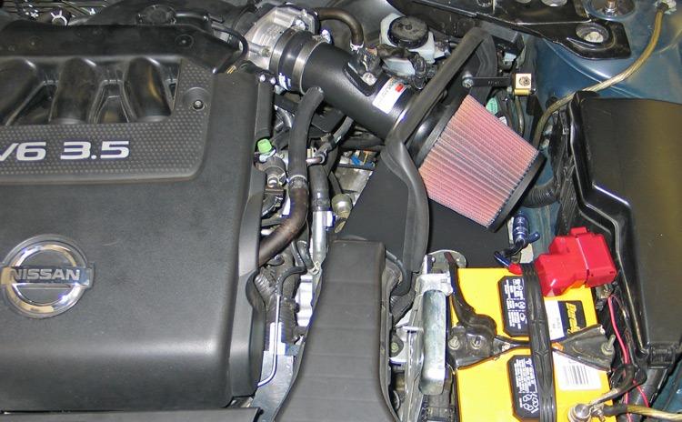 K and N Filters Performance Air Intake System (2007-2012 Altima) - 69-7062TTK