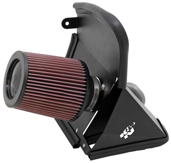 K and N Filters Performance Air Intake System (2009-2013 A4, A4 Base, A4 Quattro) - 69-9505T