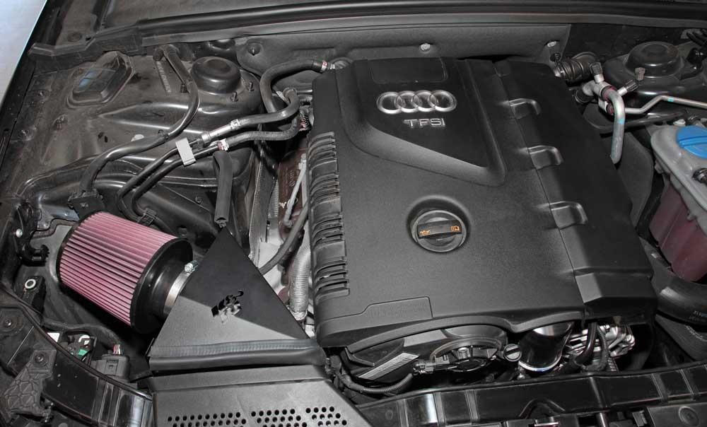 K and N Filters Performance Air Intake System (2009-2013 A4, A4 Base, A4 Quattro) - 69-9505T
