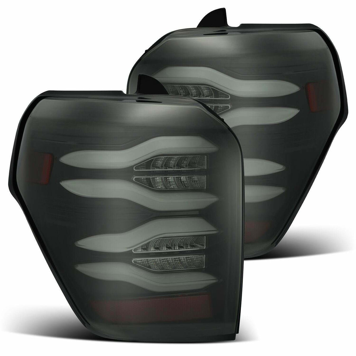 AlphaRex ARex Pro LED Tails: Toyota 4Runner (10-22) (Jet Black) - 690010