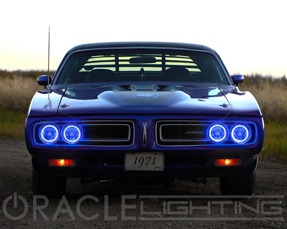 Oracle Lighting Pre-Installed Lights 5.75 In. Sealed Beam, Blue - 6904-002