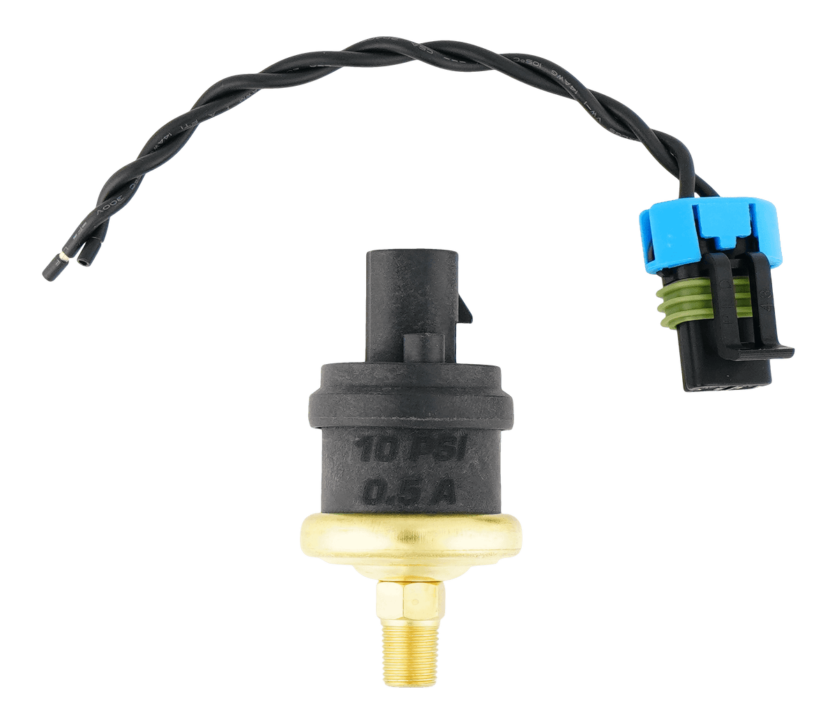 DeatschWerks 1/8th NPT 10 Psi Adjustable Hobbs Switch with Pigtail - 4-Hobbs-10