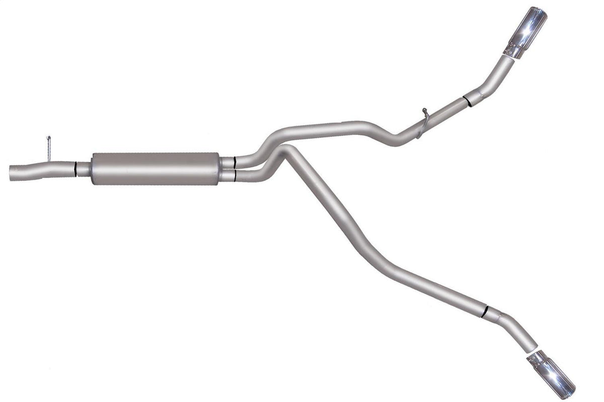 Gibson Exhaust 69128 Cat-Back Dual Extreme Exhaust System, Stainless