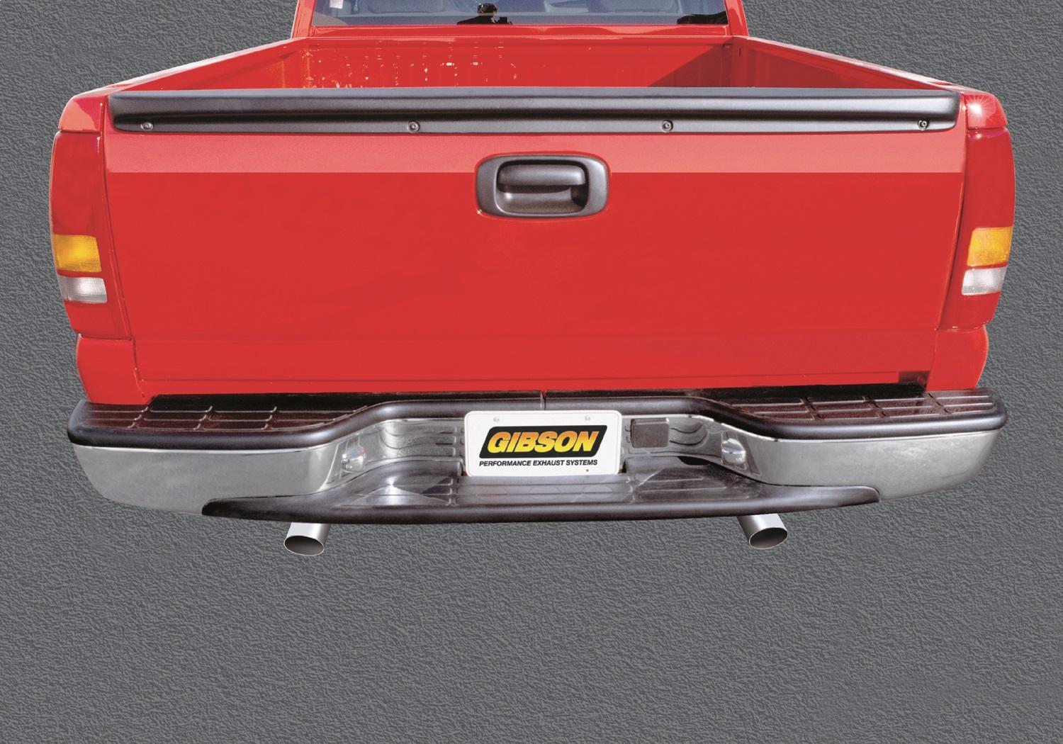 Gibson Exhaust 69130 Cat-Back Dual Split Exhaust System, Stainless