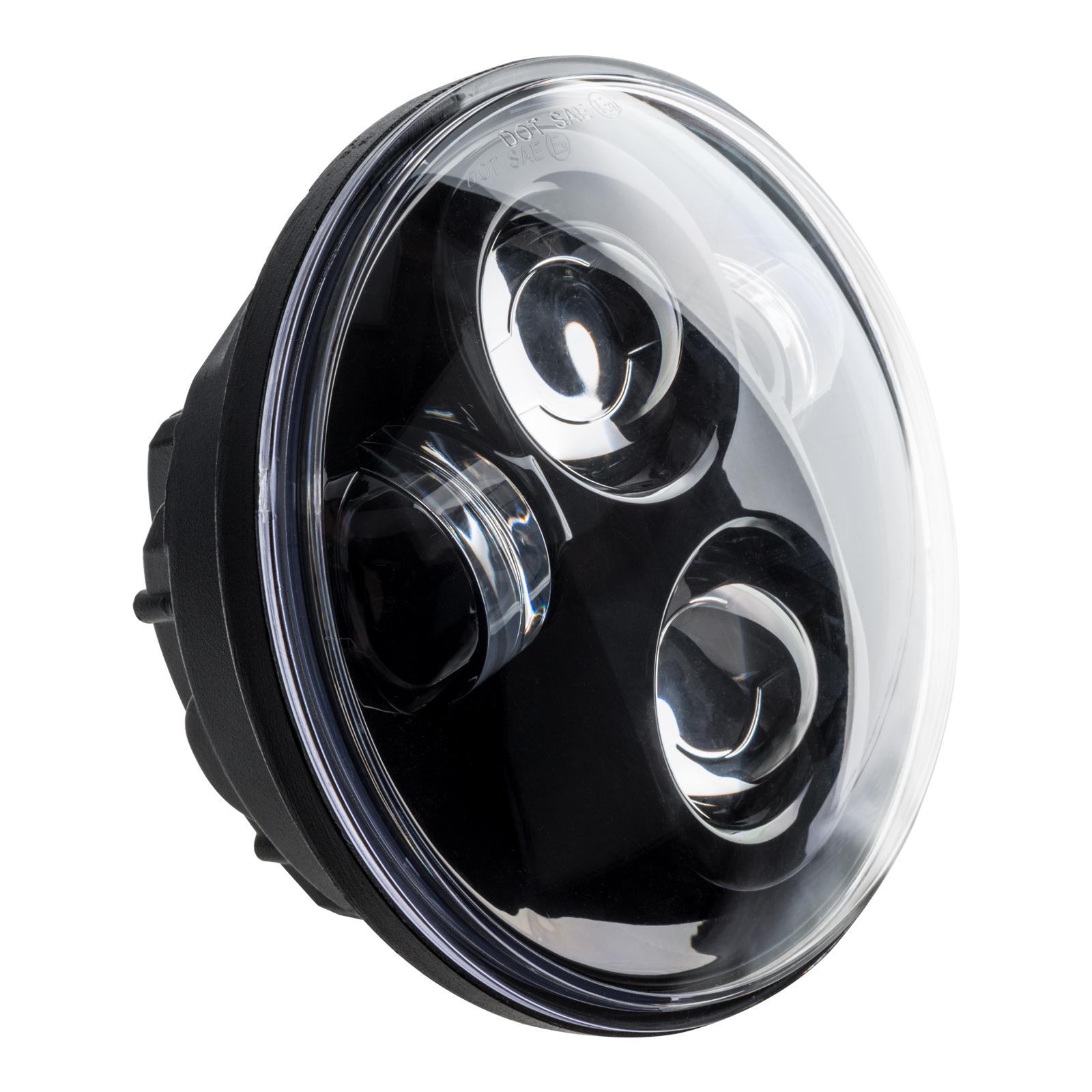 Oracle Lighting 5.75 In. 40W Replacement Led Headlight, Black Bezel, 6000K - 6914-504