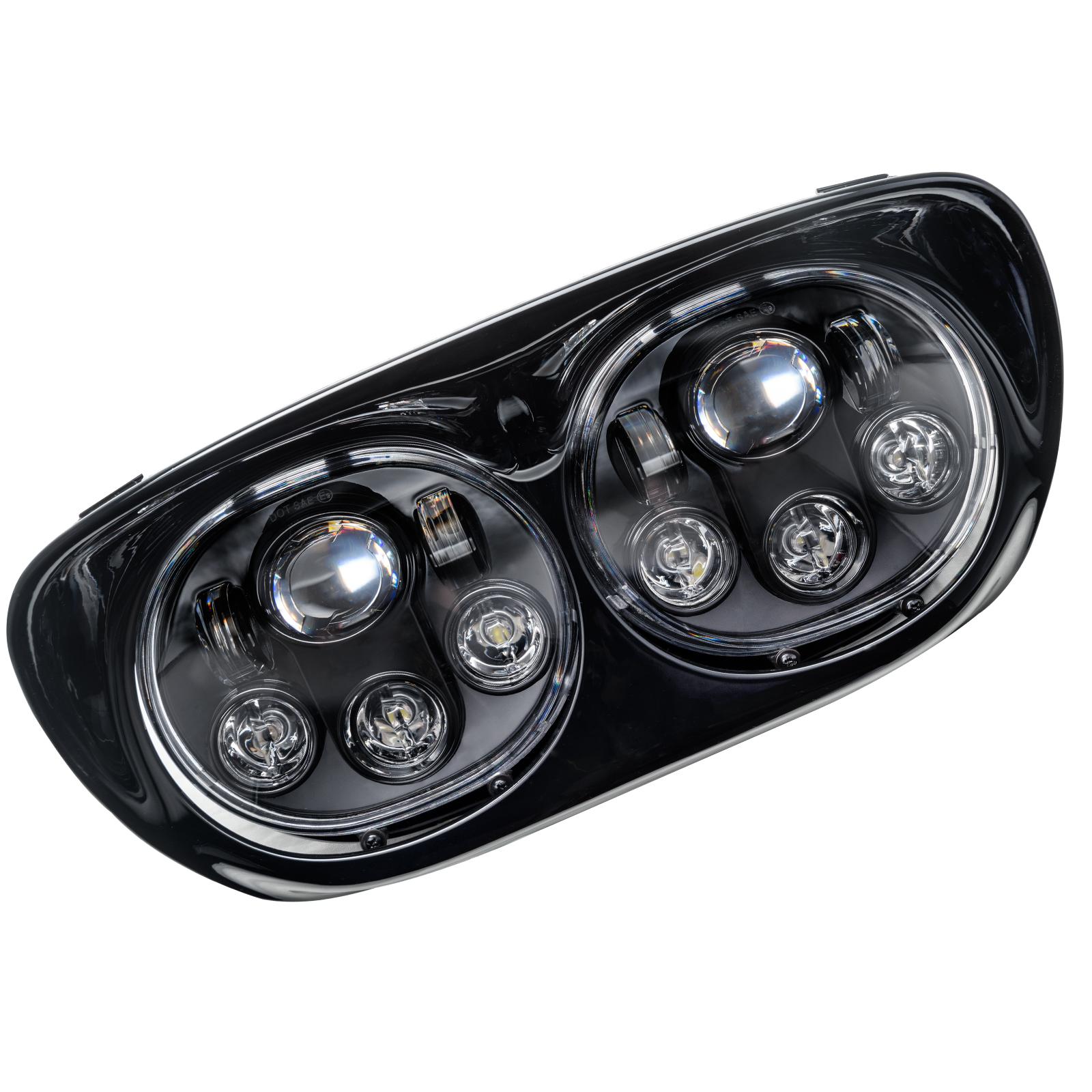 Oracle Lighting Harley Road Glide Replacement Led Headlight, Black, 6000K - 6918-001