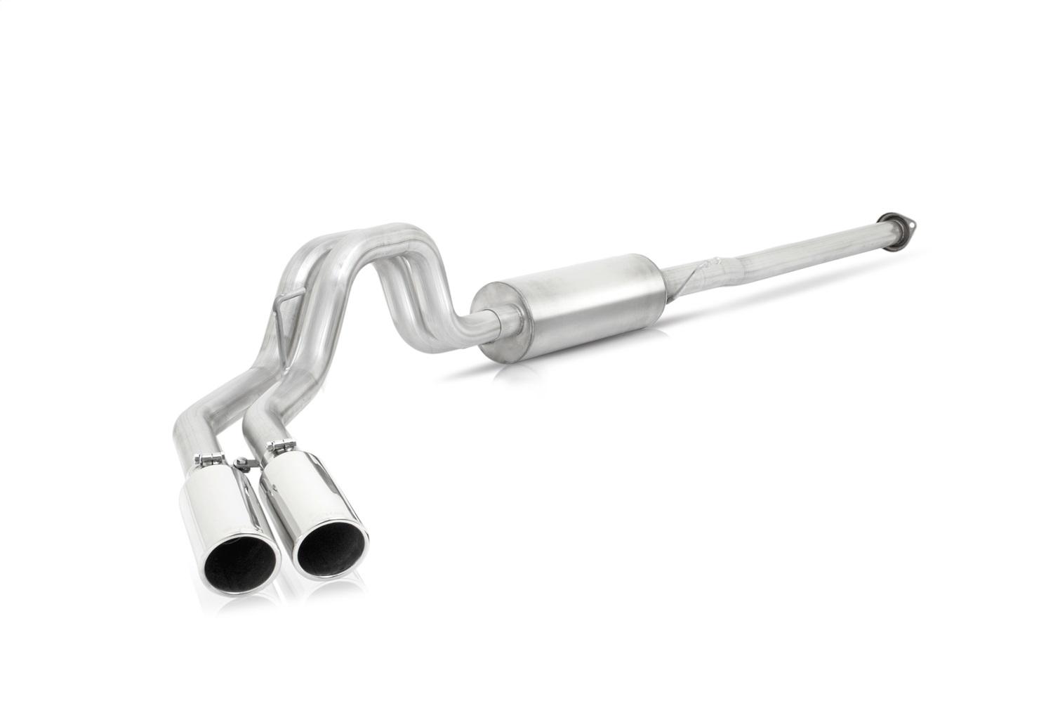 Gibson Exhaust 69221 Cat-Back Dual Sport Exhaust System, Stainless