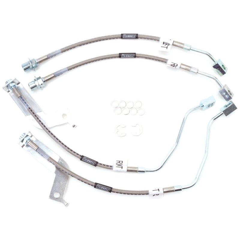 Russell 99-04 Mustang Brake Hose Kit (Excl. Cobra)