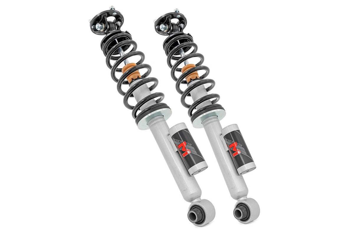 Rough Country M1R Reservoir Loaded Struts Adjustable Height Rear 3.5 Inch Ford Bronco (21-25) (2021-2026 Bronco) - 694044