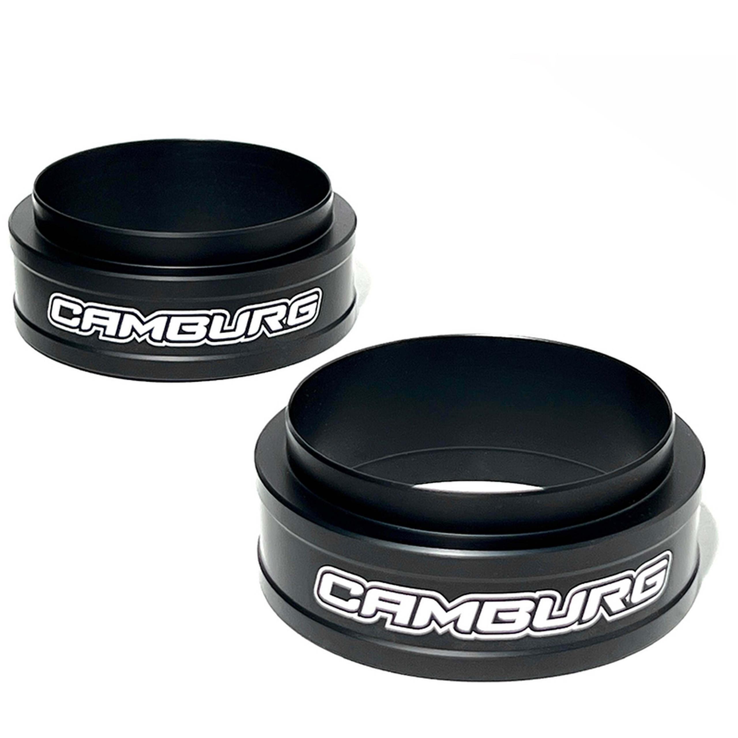 Camburg 1.00" Front Spring Preload Spacer Kit (Black) (2021-2023 F-150 Raptor) - CAM-110265-BLK