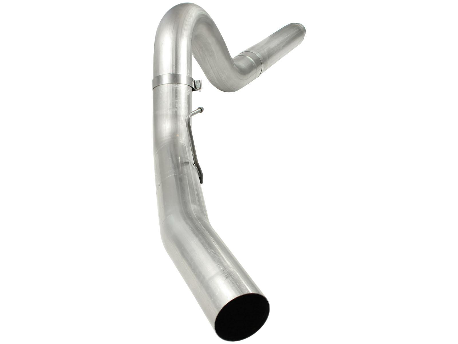 AFE Large Bore-HD 5 IN 409 Stainless Steel DPF-Back Exhaust System - 49-43054