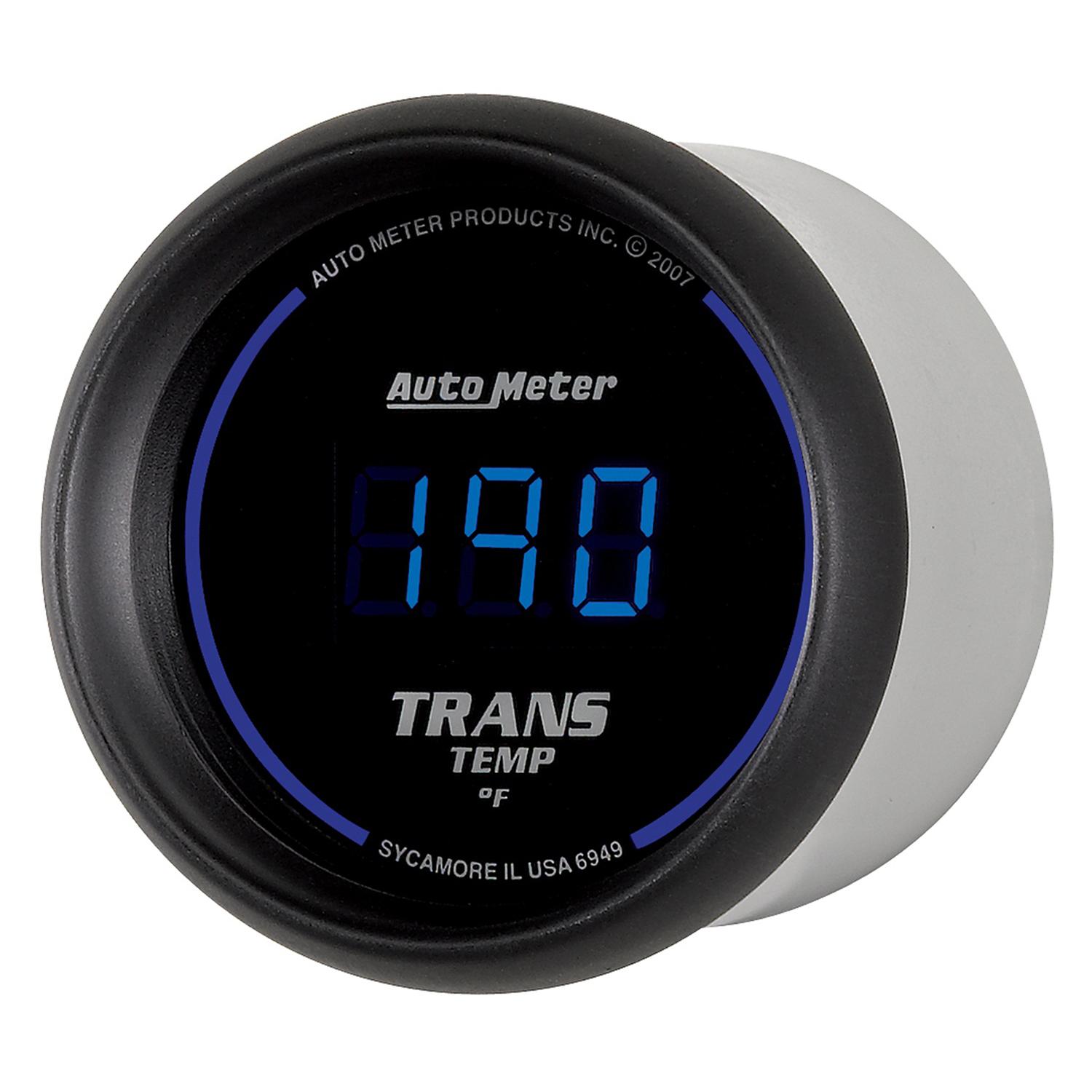 Autometer Cobalt Digital Series 0-300deg Trans Temperature Gauge