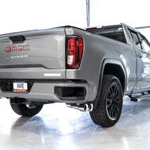 AWE 0FG Catback Dual Side Exit Exhaust for 4th Gen Silverado/Sierra 1500 5.3L (Flat Bumper) - Chrome Silver Tips - 3015-22207
