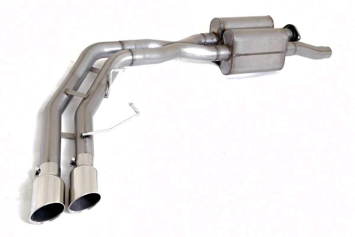 Gibson Exhaust 69549 Cat-Back Super Truck Exhaust System, Stainless