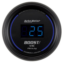 Autometer Cobalt Digital Series -30/+30 Boost Gauge