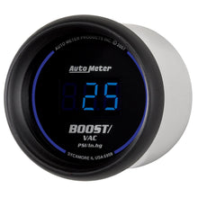 Autometer Cobalt Digital Series -30/+30 Boost Gauge