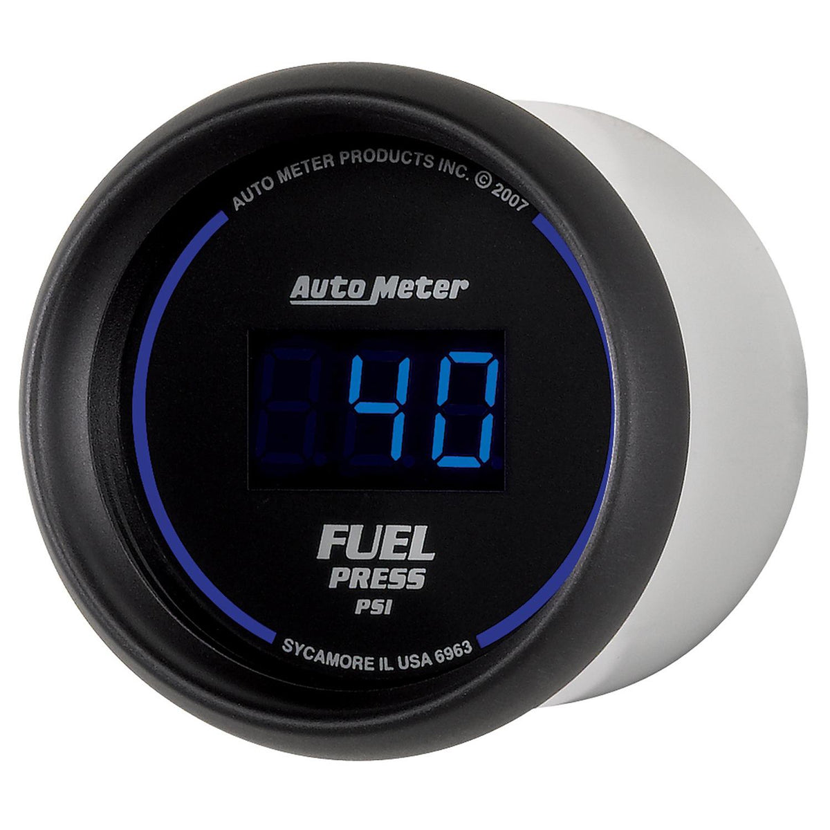 Autometer Cobalt Digital Series 0-100psi Fuel Pressure Gauge