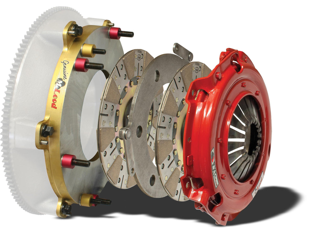 Mcleod Racing 6975-07HD Sprung Hub RXT1200 Street Twin Disc Clutch Kit (2010-2014 Shelby GT500)