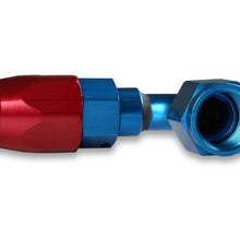 Earls Swivel-Seal™ 90 Deg. An Hose End - Fitting Size: -10An Female - Hose End Size: -10An - Anodized Red/Blue - Aluminum - Bagged Packaging - 809110ERL