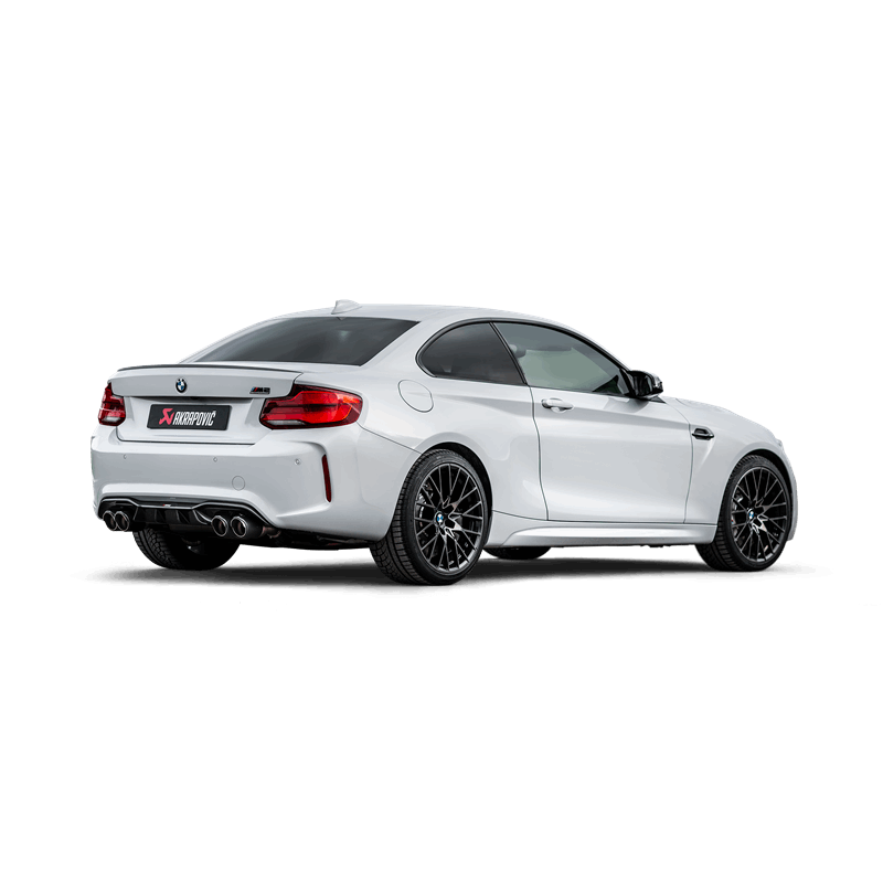 Akrapovic 2018-2020 BMW Slip-On Line (Titanium). (2018-2021 M2) - S-BM/T/3H