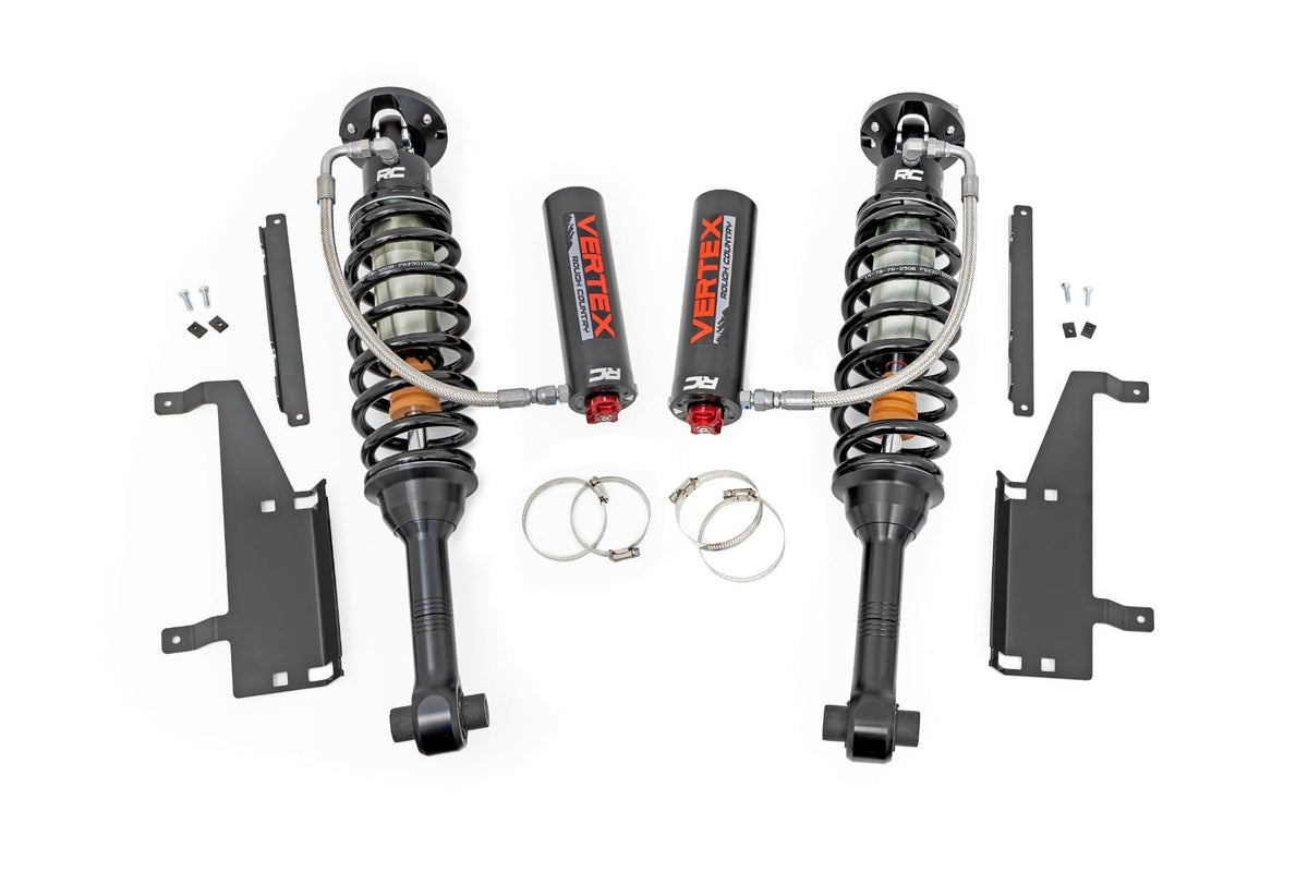 Rough Country Vertex 2.5 Reservoir Coilovers Rear 3.5 Inch Ford Bronco 4WD (2021-2025) (2021-2025 Bronco) - 699044