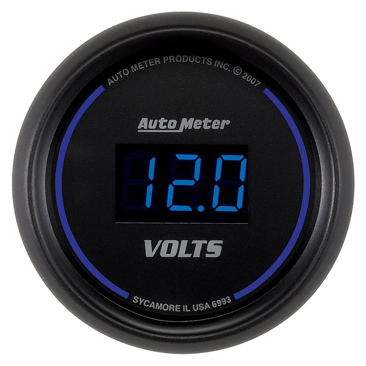 Autometer Cobalt Digital Series 8-18v Voltmeter Gauge
