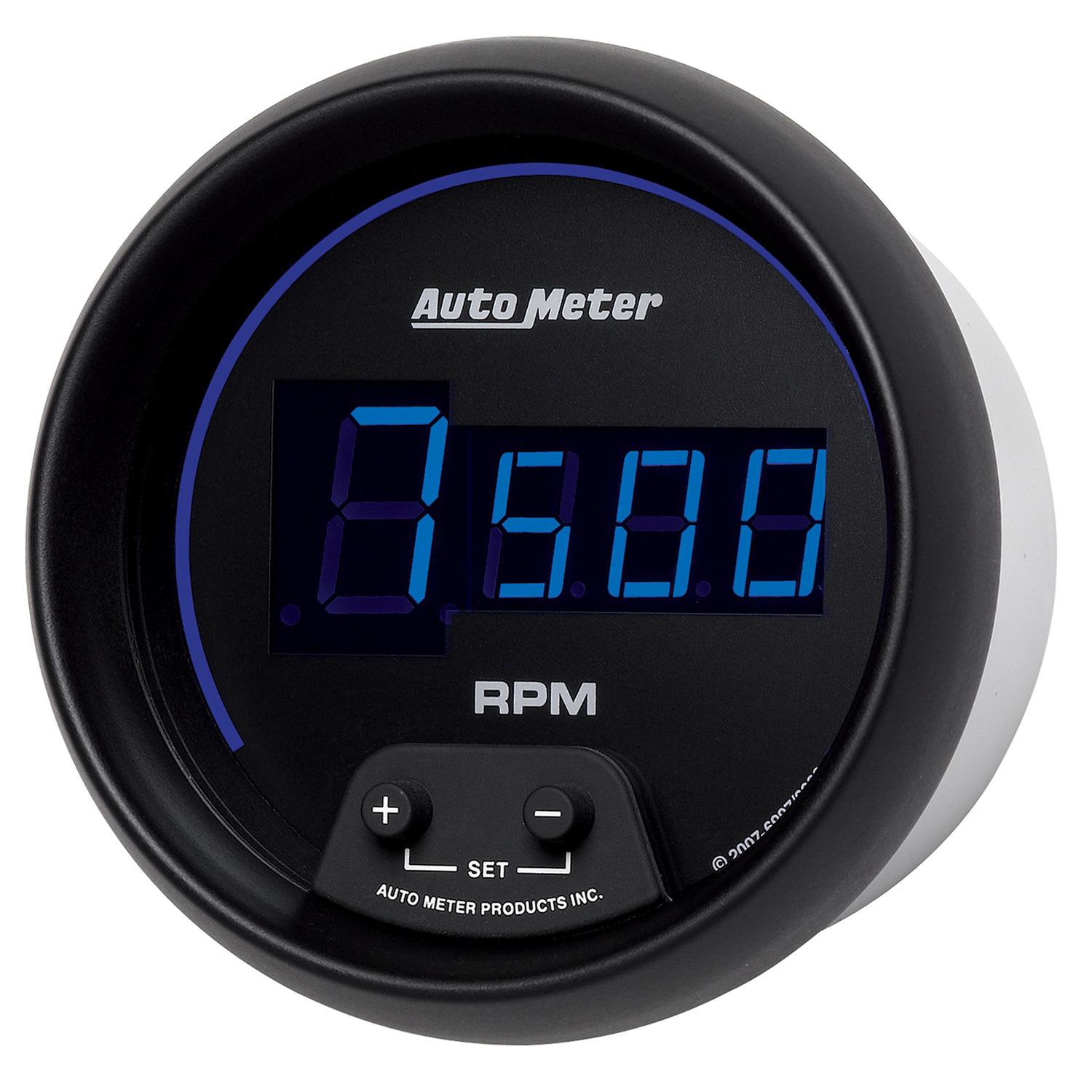 Auto Meter 3-3/8" IN-DASH TACHOMETER, 0-10,000 RPM, COBALT DIGITAL - 6997
