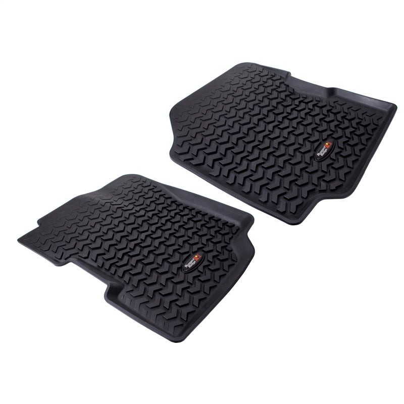 Rugged Ridge All Terrain Floor Liner Front Pair Black; 76-95 Cj5/Cj7/Cj8/Wrangler - 12920.21