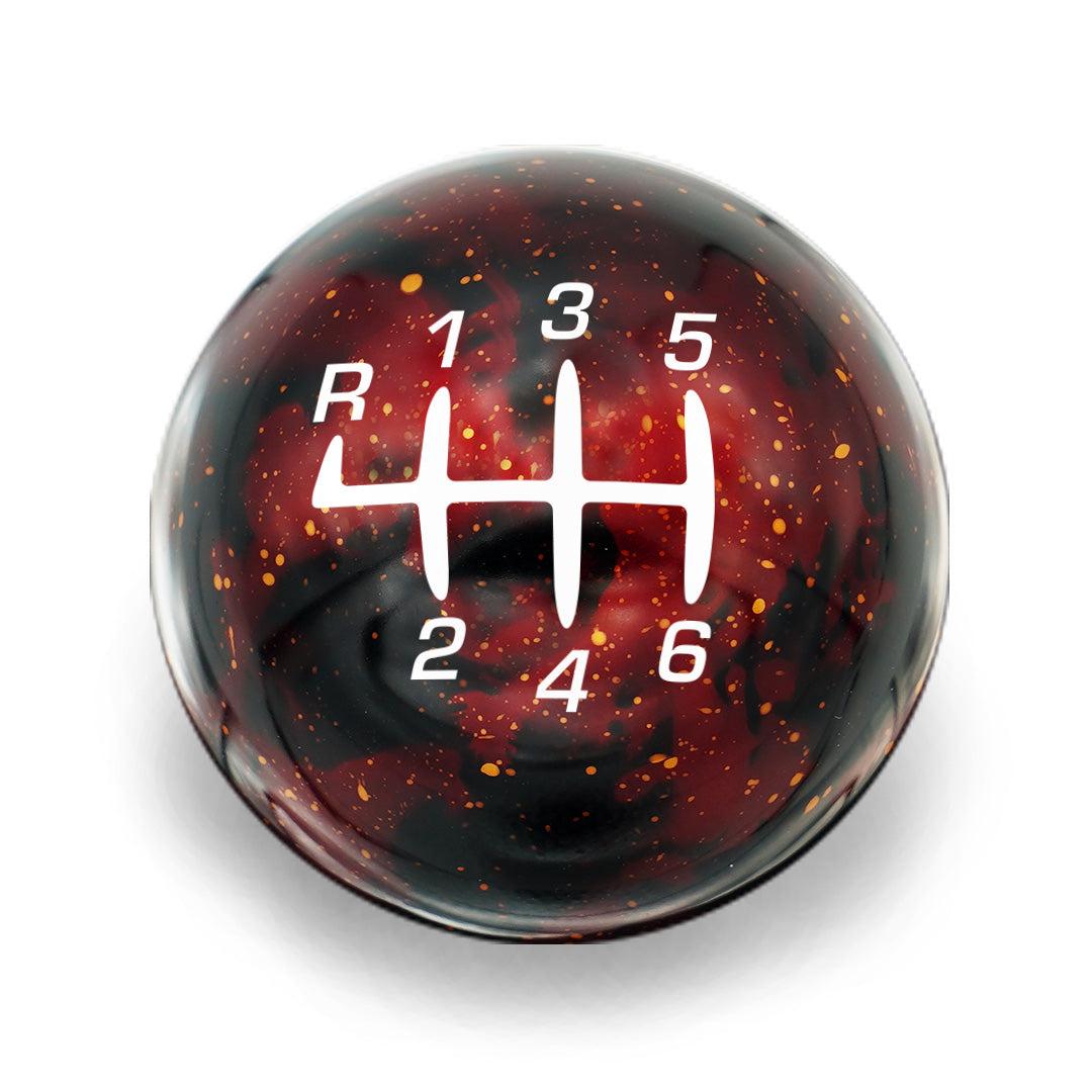 Billetworkz Cosmic Space Weighted Shift Knob - Retro Engraving - Manual Transmission (2015-2025 Mustang)
