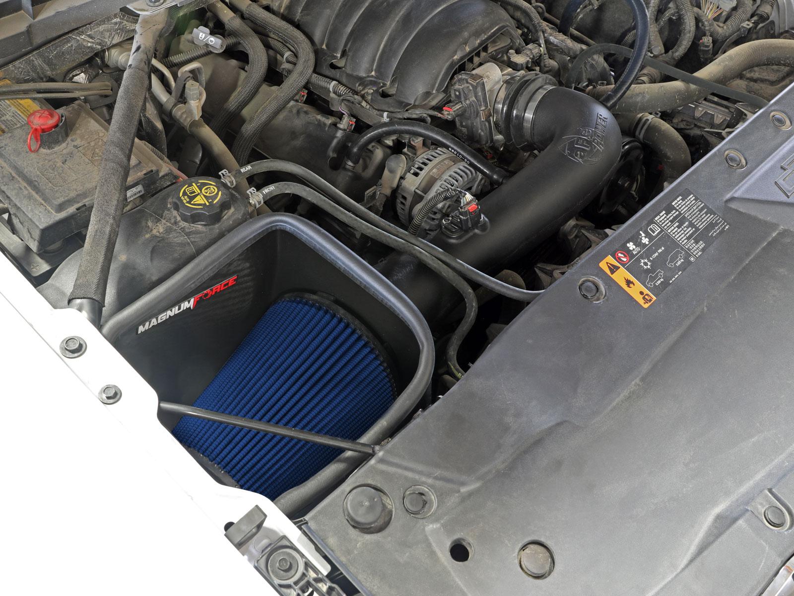 AFE Magnum FORCE Stage-2 Cold Air Intake System w/ Pro 5R Media (2014-2018 Silverado 1500, Silverado 1500, Sierra 1500, Sierra 1500) - 54-13060R