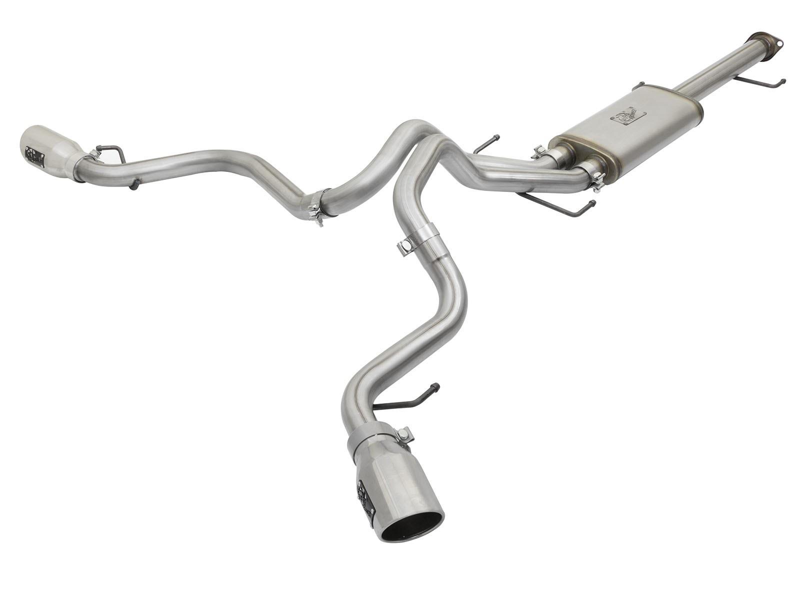 AFE Cat-Back Exhaust System (2007-2018 Toyota FJ Cruiser V6-4.0L) - 49-46029-P